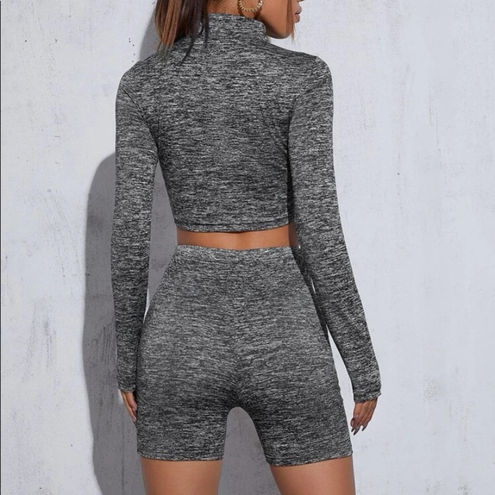 Gray Workout Set - Picture 2 of 3